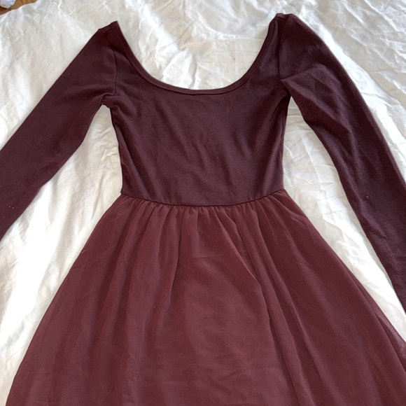 NWOT Gap Mixed Media Ballerina Dress - Picture 1 of 8